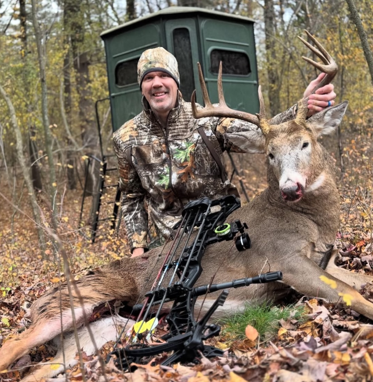 Solid Wisconsin bow buck